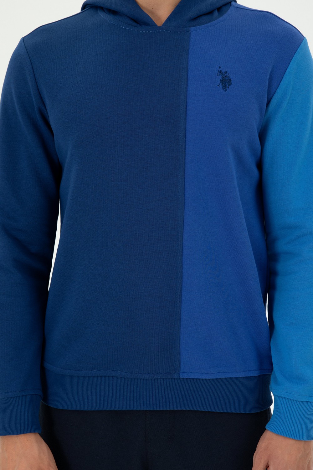 U.S. Polo Assn. Erkek İndigo Sweatshirt 50293451-VR028 görsel 6