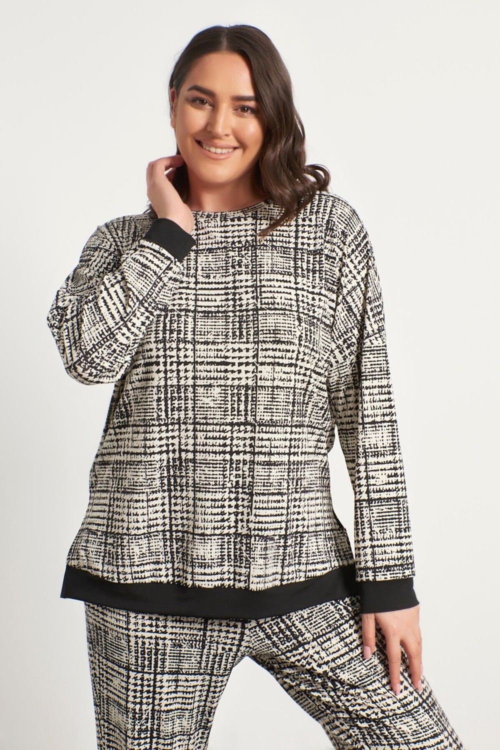 Myline Bisiklet Yaka Sweatshirt