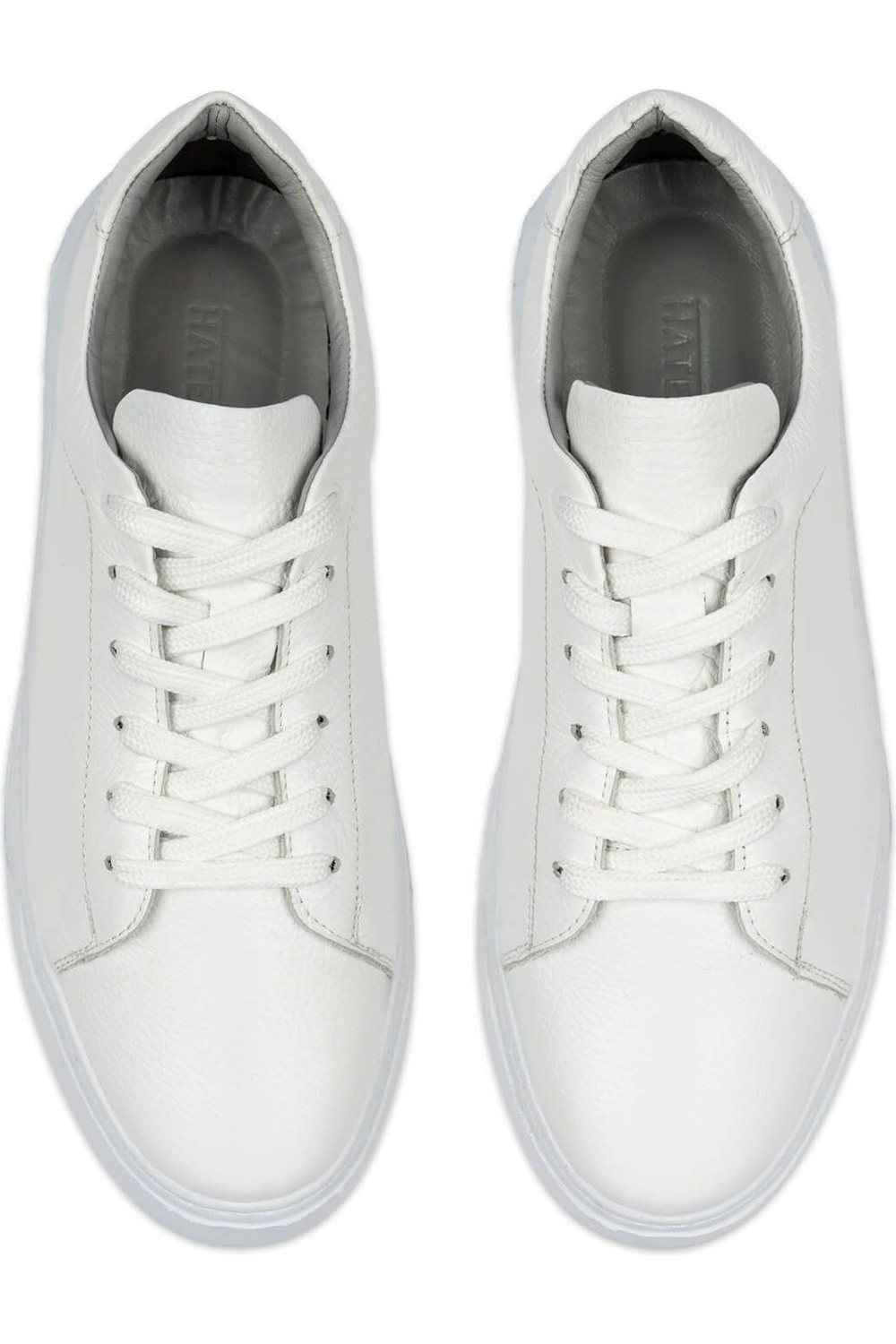 Hatemoğlu Siyah Casual Bağcıklı Deri Sneakers görsel 8
