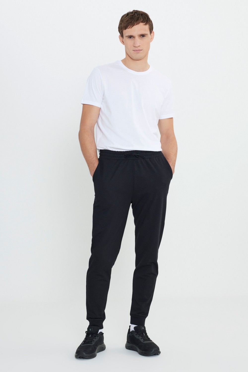 Altınyıldız Classics 3'lü Paket 2 Iplik Pamuklu Jogger Cepli Rahat Standart Fit Eşofman Altı görsel 3