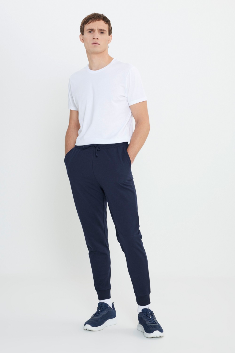 Altınyıldız Classics 3'lü Paket 2 Iplik Pamuklu Jogger Cepli Rahat Standart Fit Eşofman Altı görsel 4