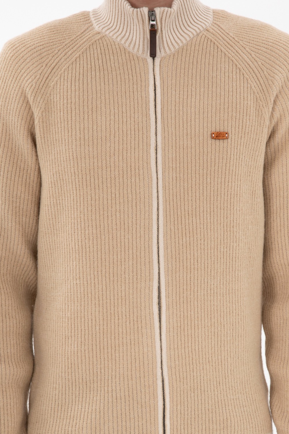 U.S. Polo Assn. Erkek Kum Hırka (Triko) 50297467-VR085 görsel 6