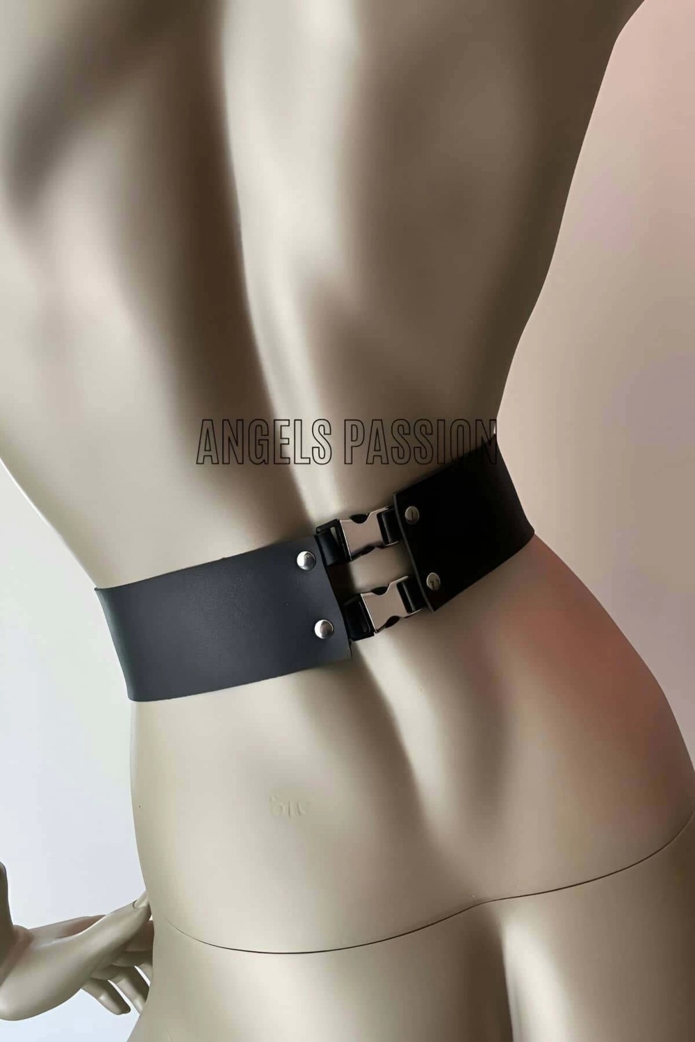 Beruflic Klipsli Deri Korse Harness - Deri Korse Elbise - BRF594 görsel 7