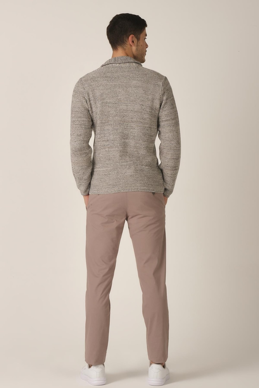 Alexander Gardi Alexandergardı Slim Fit Triko Ceket (E21-21103) görsel 5