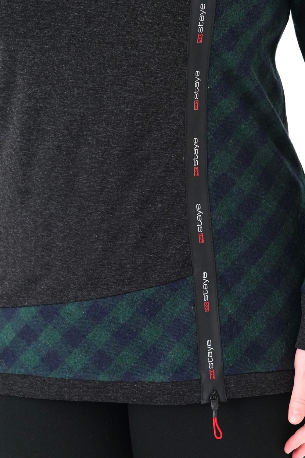 Lady Majestic Kadın Büyük Beden Sweatshirt görsel 7
