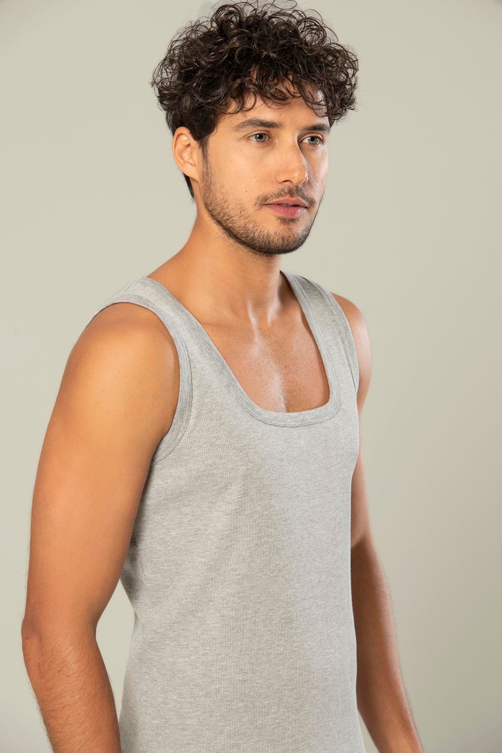 Erdem İç Giyim Erdem Gri Kaşkorse Atlet 1128 görsel 3