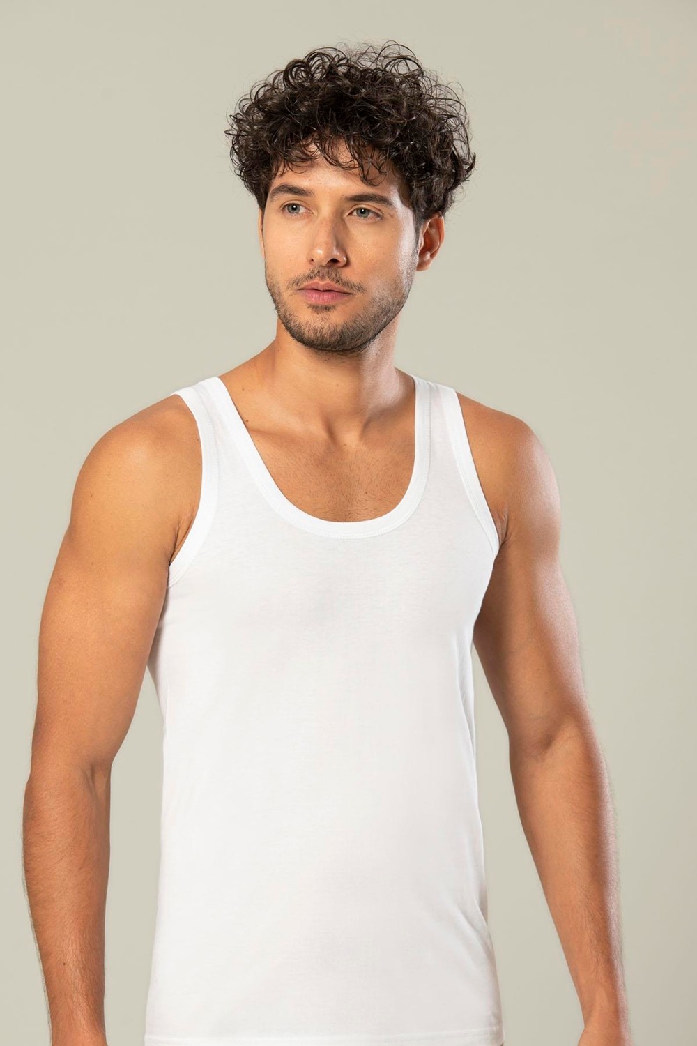 Erdem İç Giyim Erdem Beyaz Gold Modal Atlet 1550