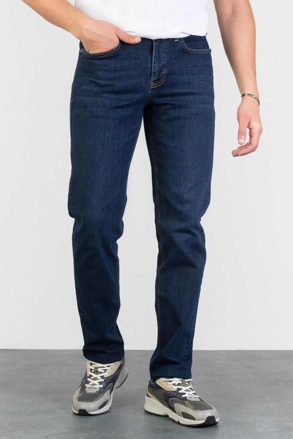 Halat's Erkek Joe Regular Fit Likralı Antrasit Jean Kot Pantolon