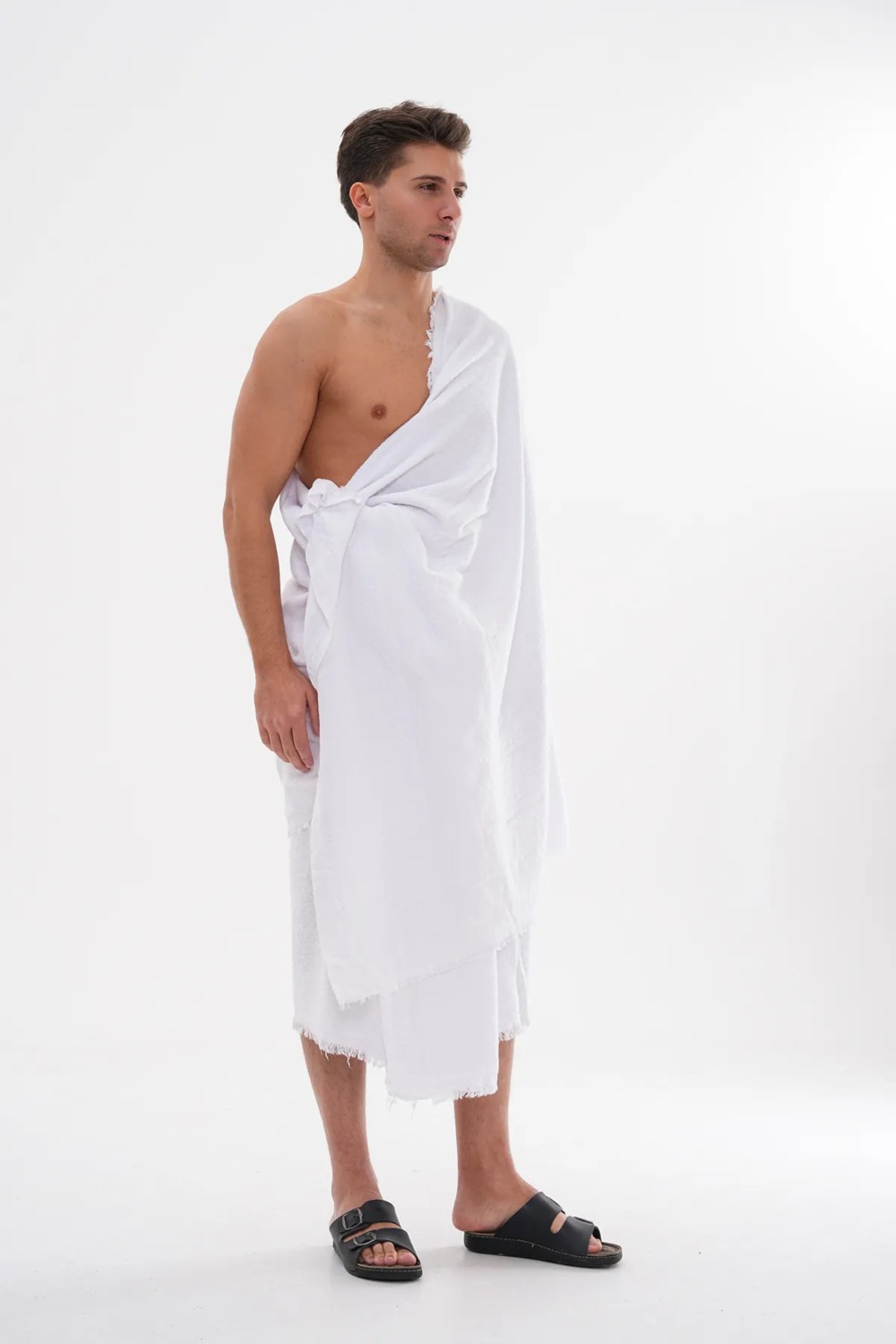 Begün Lüks Bambu Ihram Hac ve Umre Ihramı... Lastikli Ihram Kemeri Hediyemizdir.... görsel 3