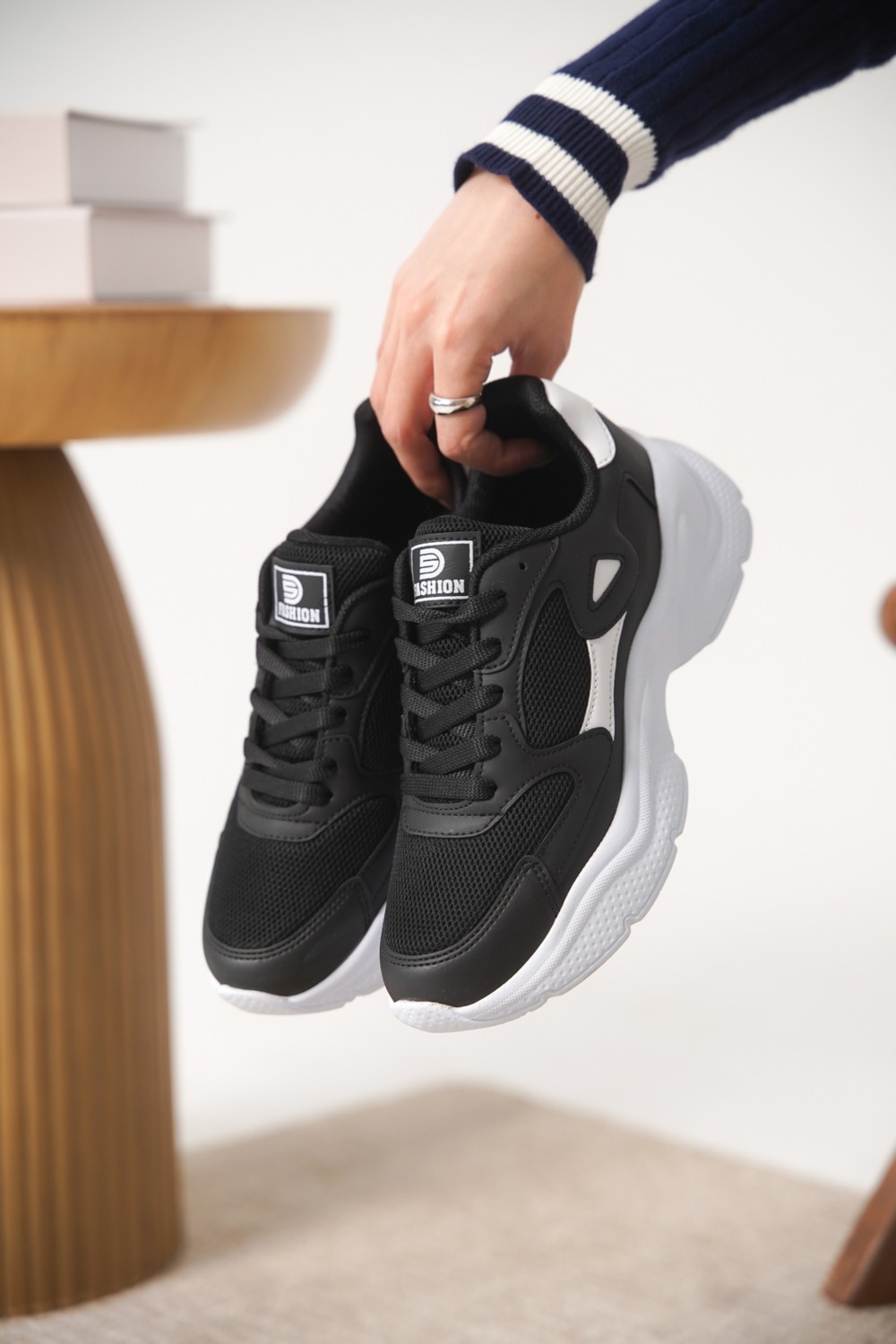 Daxtors Garantili D1152 Günlük Ortopedik Kadın Sneaker Spor Ayakkabı görsel 5