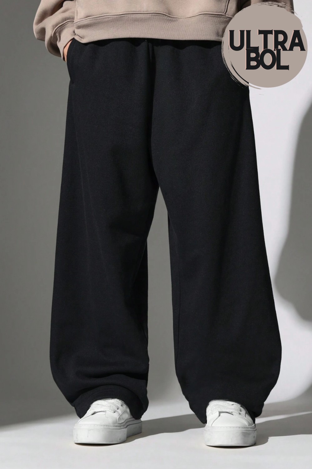 BSBSPOR Ultra Bol Tarz Baggy Eşofman Altı Ayarlanabilir Paçalı Ister Düz Ister Jogger Paça