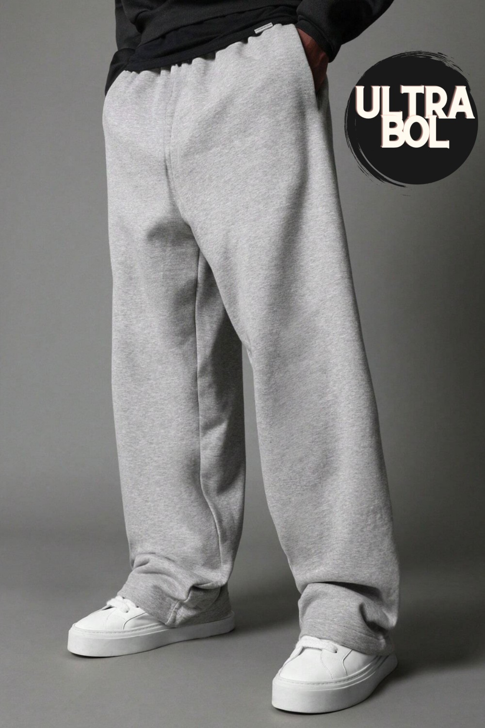 BSBSPOR Ultra Bol Tarz Baggy Eşofman Altı Ayarlanabilir Paçalı Ister Düz Ister Jogger Paça