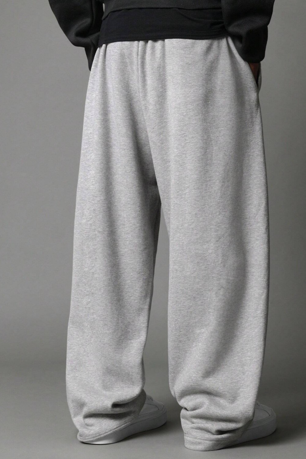 BSBSPOR Ultra Bol Tarz Baggy Eşofman Altı Ayarlanabilir Paçalı Ister Düz Ister Jogger Paça görsel 6