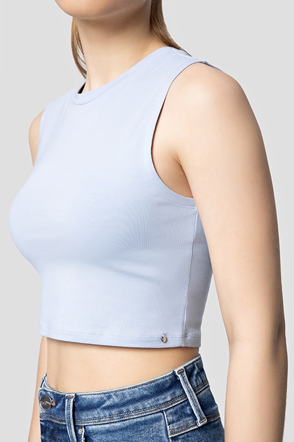 Loft Crop Kadın Atlet LF2032011 LF2032011002 görsel 2