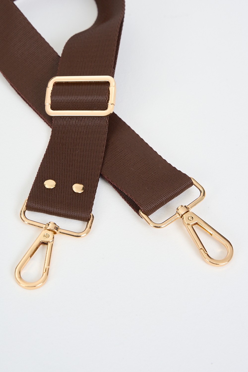Mute Bag Scarlet Kırmızı Çanta Sapı Ayarlanabilir Gold Detaylı (Polyester) 110 cm G:4 cm görsel 2