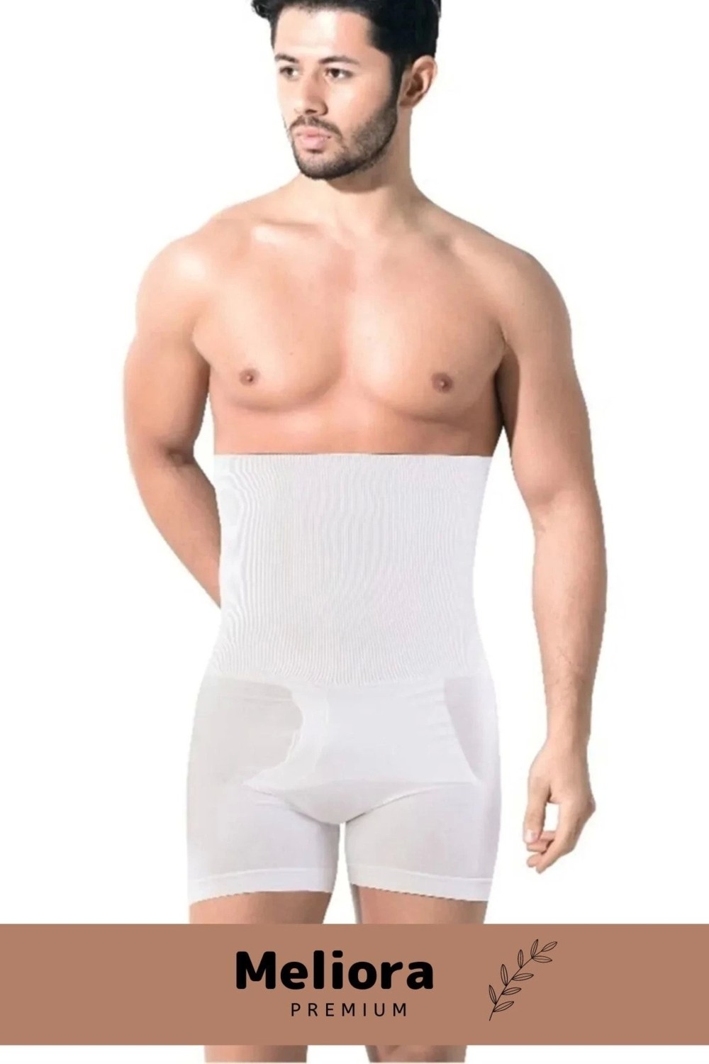 Fantazer Özel Üretim Fit Görünüm Sağlayan Inceltici Rahat Atlet ve Boxer Inceltici Erkek Korse 2'li Set görsel 3