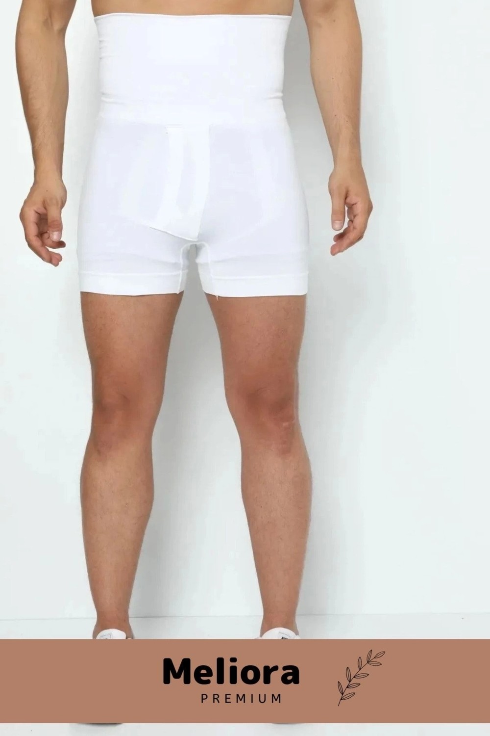 Fantazer Özel Üretim Fit Görünüm Sağlayan Inceltici Rahat Atlet ve Boxer Inceltici Erkek Korse 2'li Set görsel 5