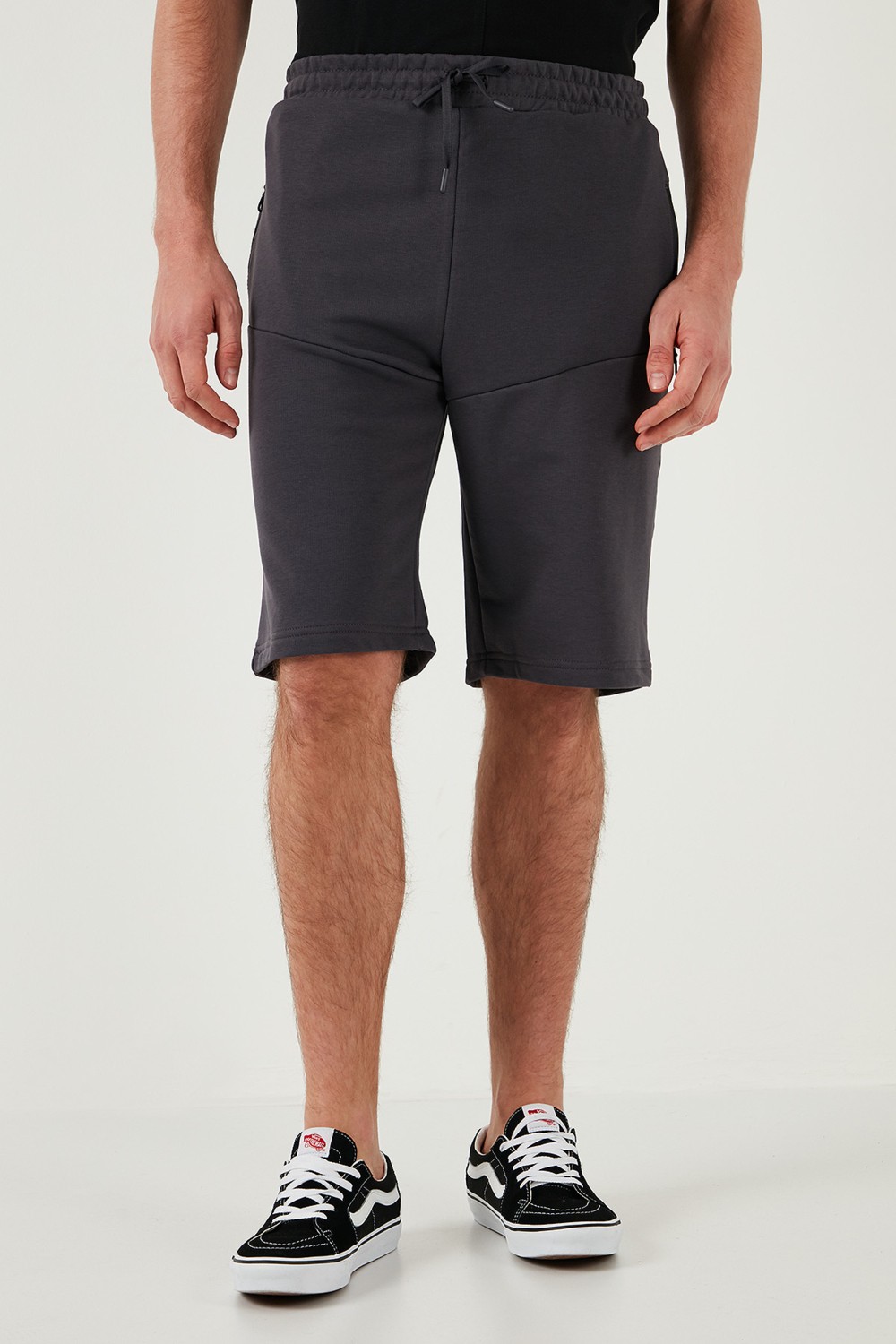Buratti Belden Bağlamalı Pamuklu Cepli Regular Fit Short Erkek Short 5908047 görsel 2