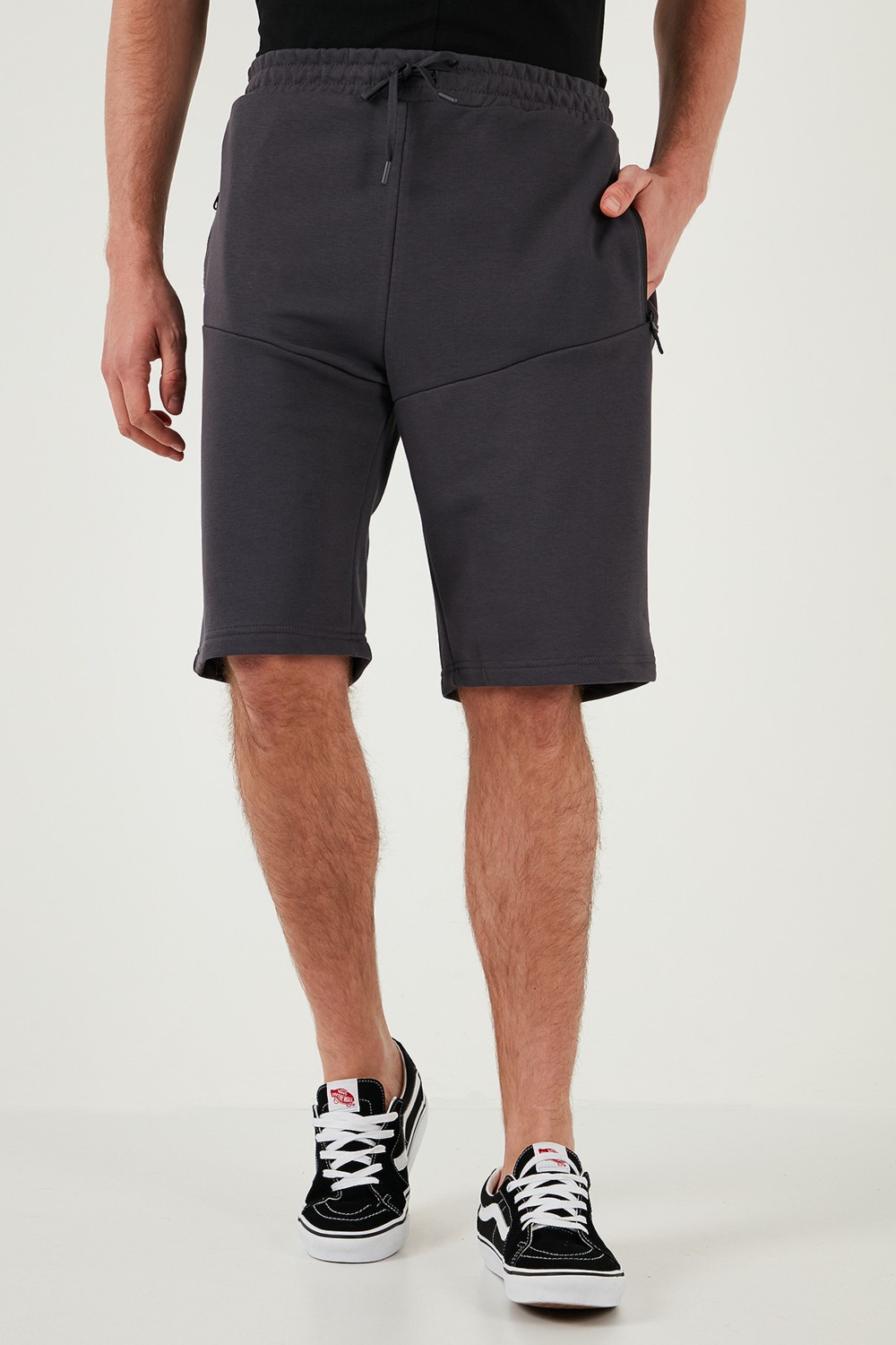 Buratti Belden Bağlamalı Pamuklu Cepli Regular Fit Short Erkek Short 5908047 görsel 3