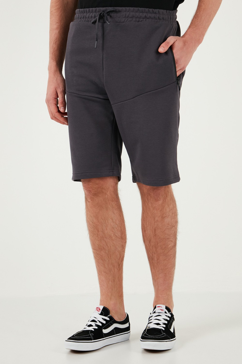 Buratti Belden Bağlamalı Pamuklu Cepli Regular Fit Short Erkek Short 5908047 görsel 4