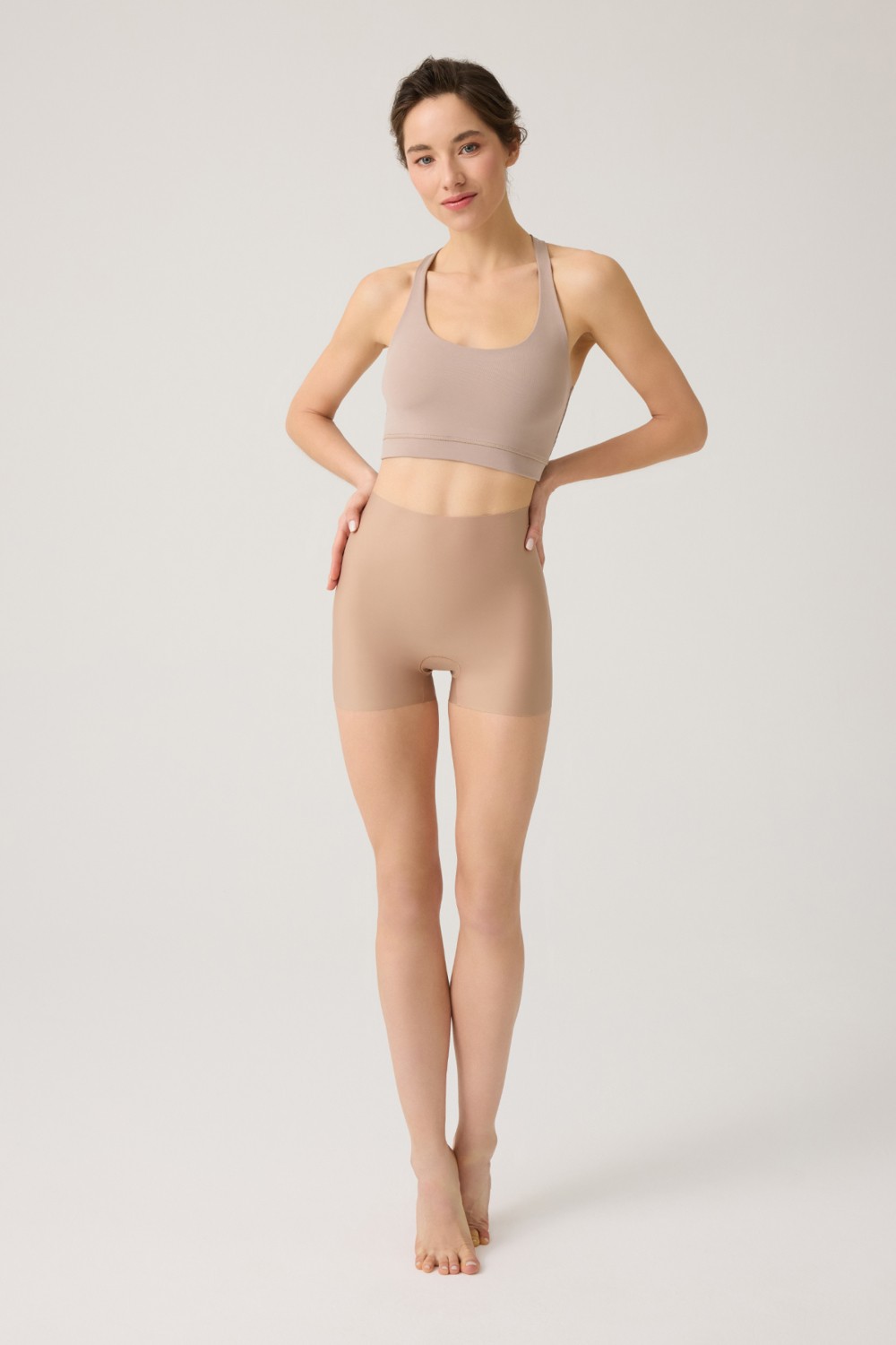 Los Ojos 3 Adet Görünmez Lazer Kesim Boxer Külot Laser Cut Boyshort görsel 4