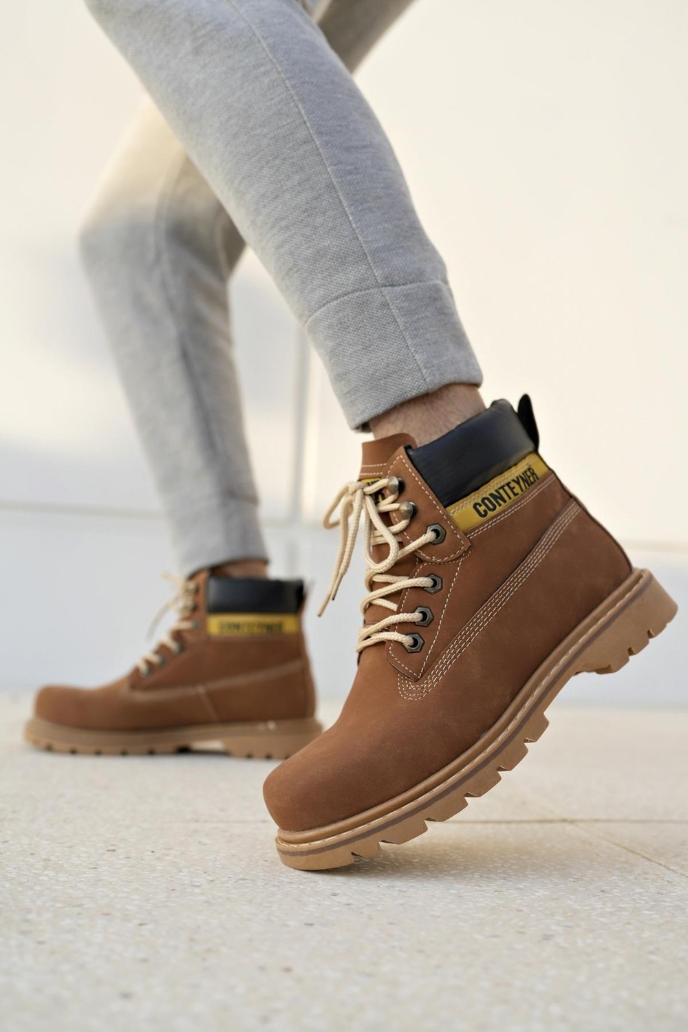 Muggo Catex Kaymaz Taban Suya Soğuğa Dayanıklı Unisex Kışlık Bot görsel 6