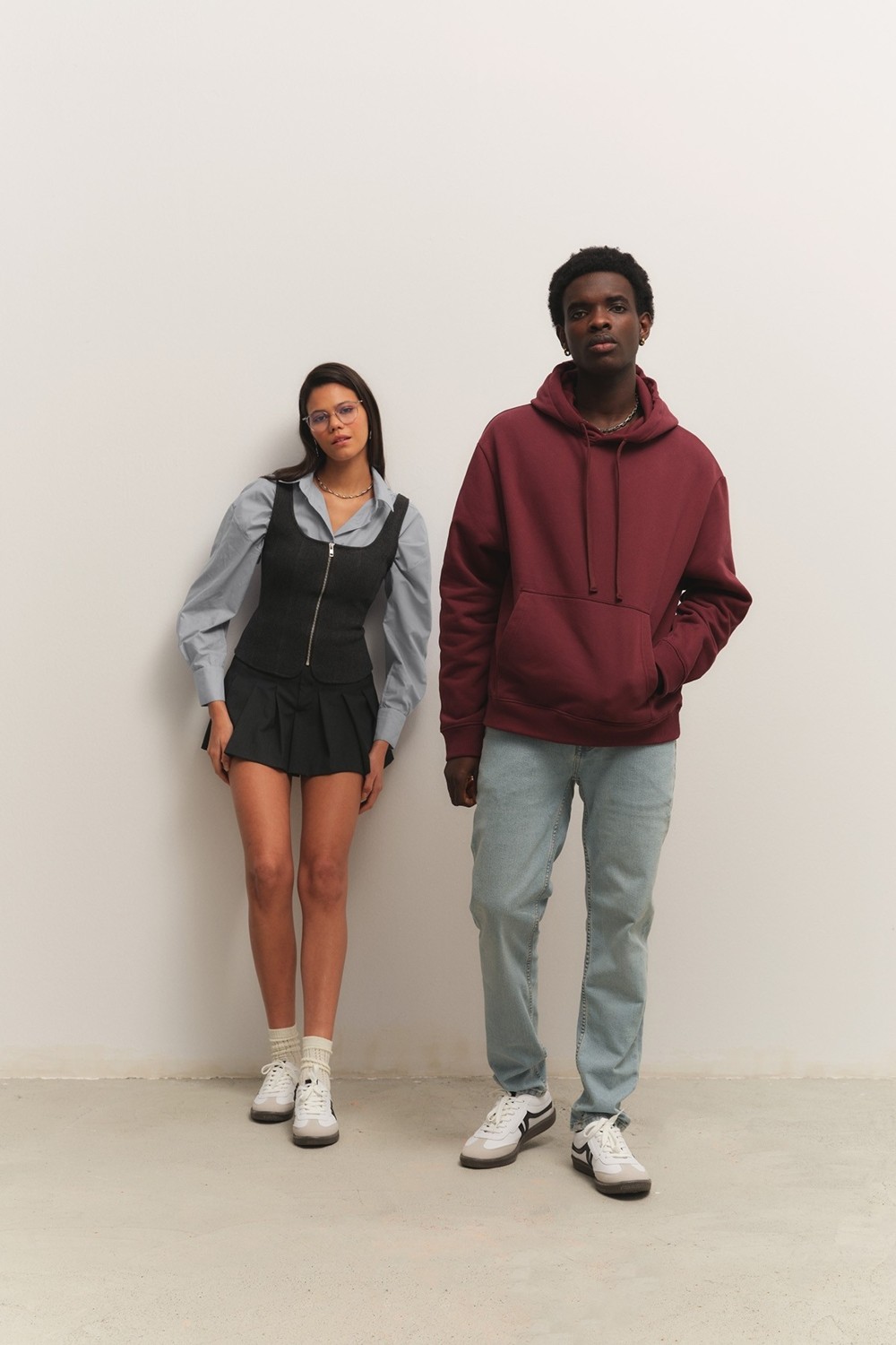 Muggo Garcia Garantili Unisex Ortopedik Günlük Bağcıklı Yürüyüş Koşu Sneaker Spor Ayakkabı görsel 5