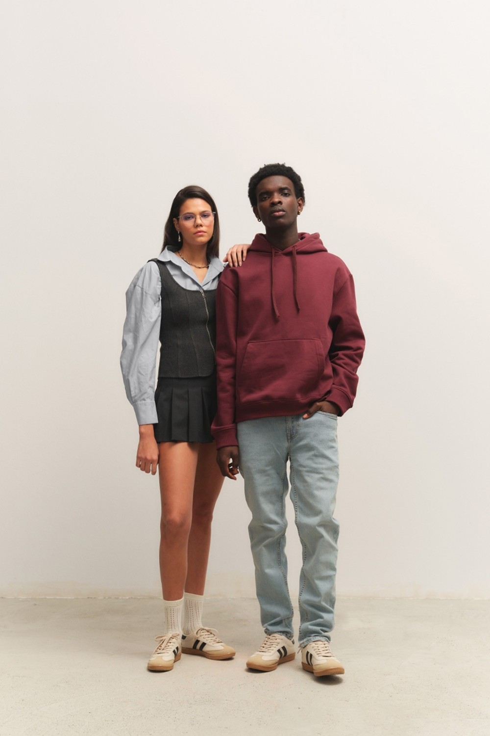 Muggo Gordon Unisex Ortopedik Günlük Garantili Bağcıklı Yürüyüş Koşu Sneaker Spor Ayakkabı görsel 2