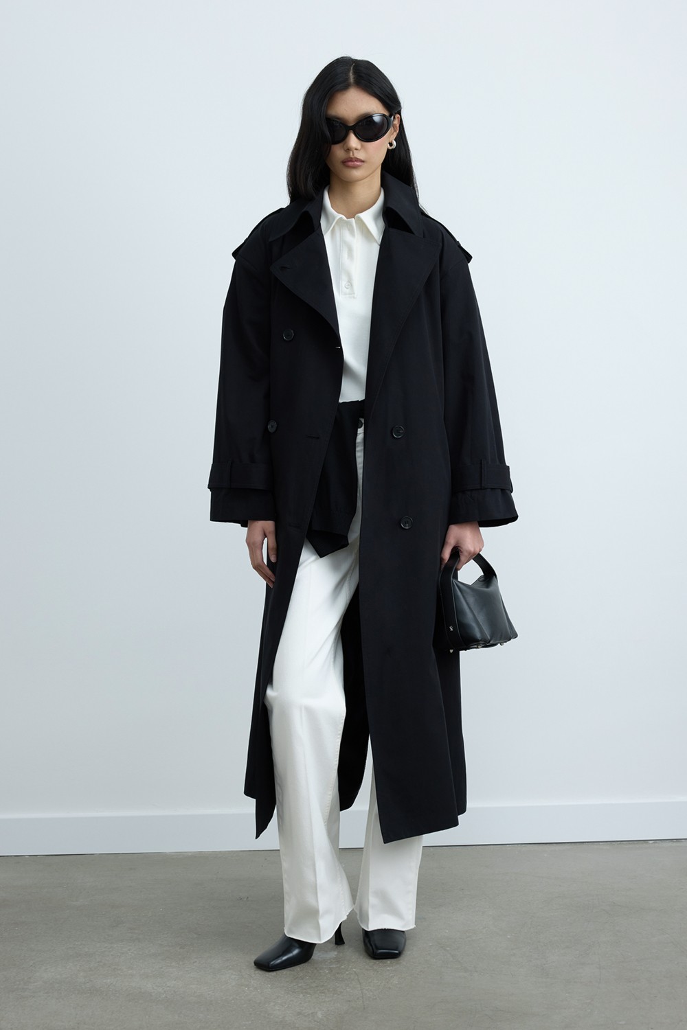 Suud Collection Acı Kahve Rowan Trençkot görsel 3