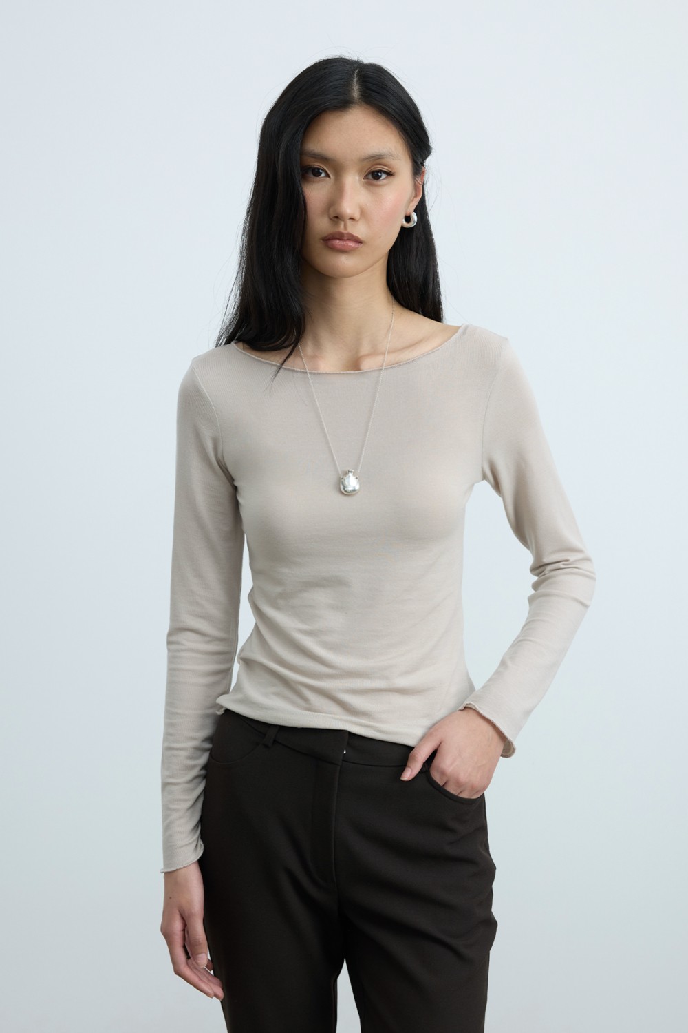 Suud Collection Siyah Lindy Bluz