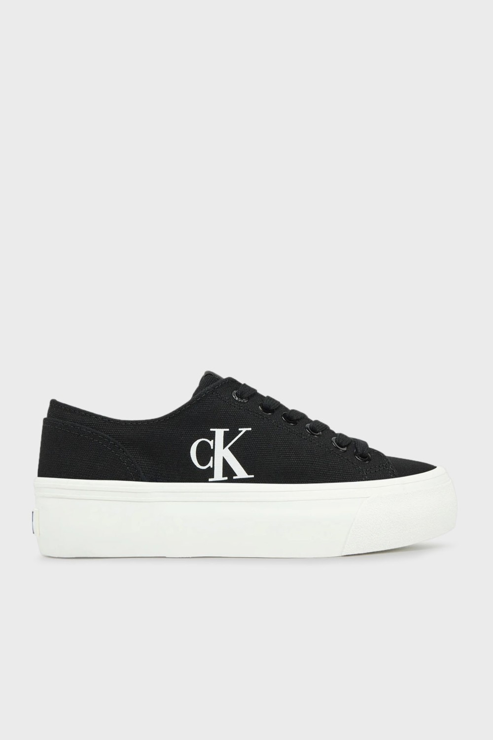 Calvin Klein Pamuk Karışımlı Kanvas Ayakkabı YW0YW017630GM Bayan Ayakkabı YW0YW01763 0gm