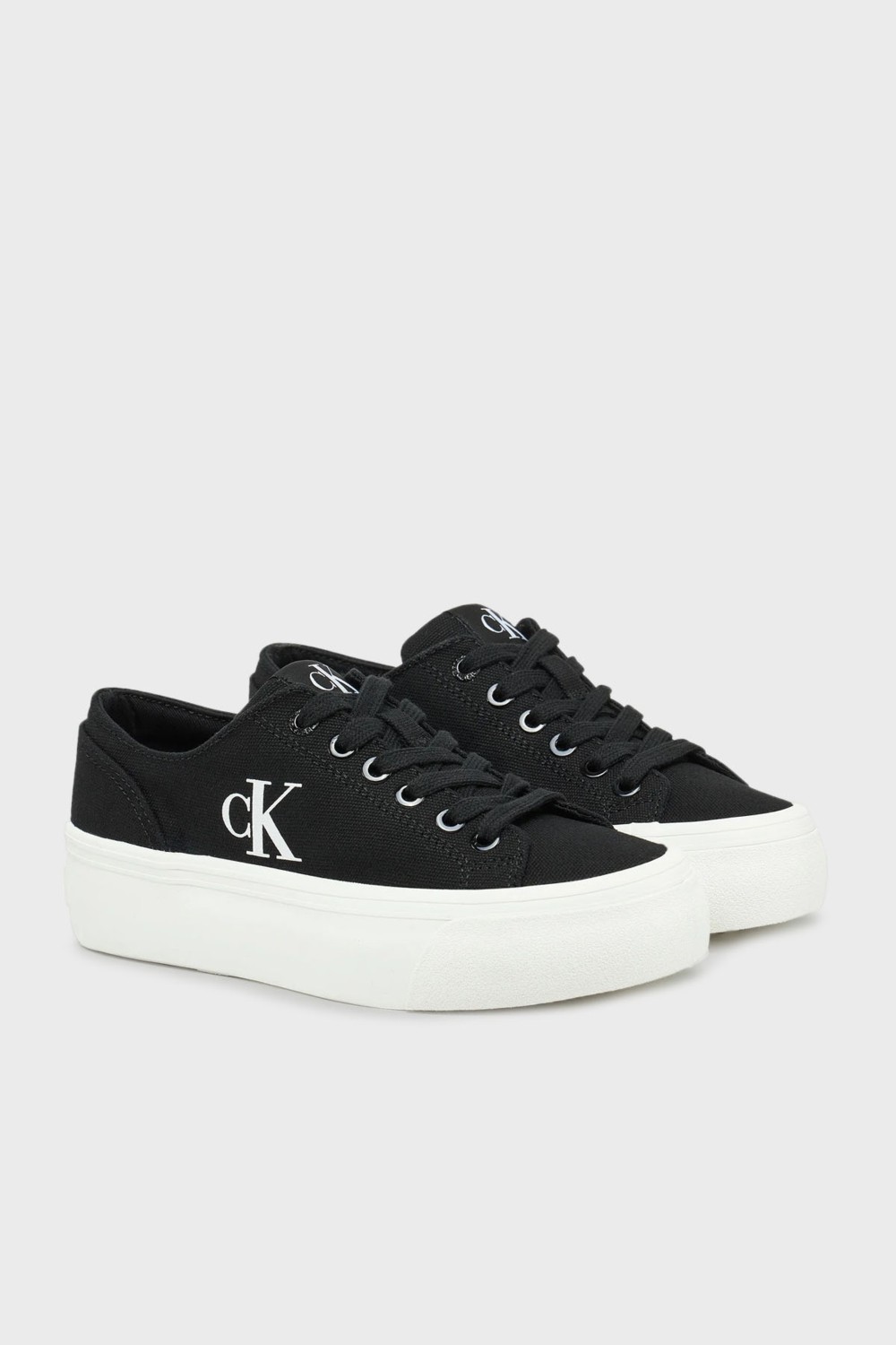 Calvin Klein Pamuk Karışımlı Kanvas Ayakkabı YW0YW017630GM Bayan Ayakkabı YW0YW01763 0gm görsel 2
