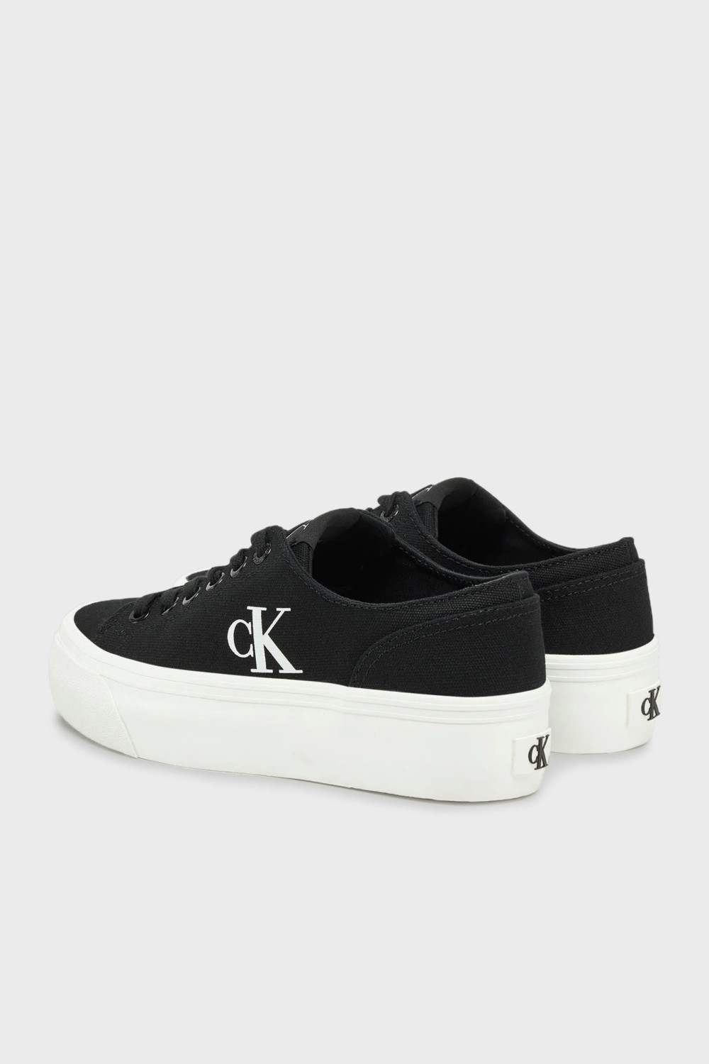 Calvin Klein Pamuk Karışımlı Kanvas Ayakkabı YW0YW017630GM Bayan Ayakkabı YW0YW01763 0gm görsel 3