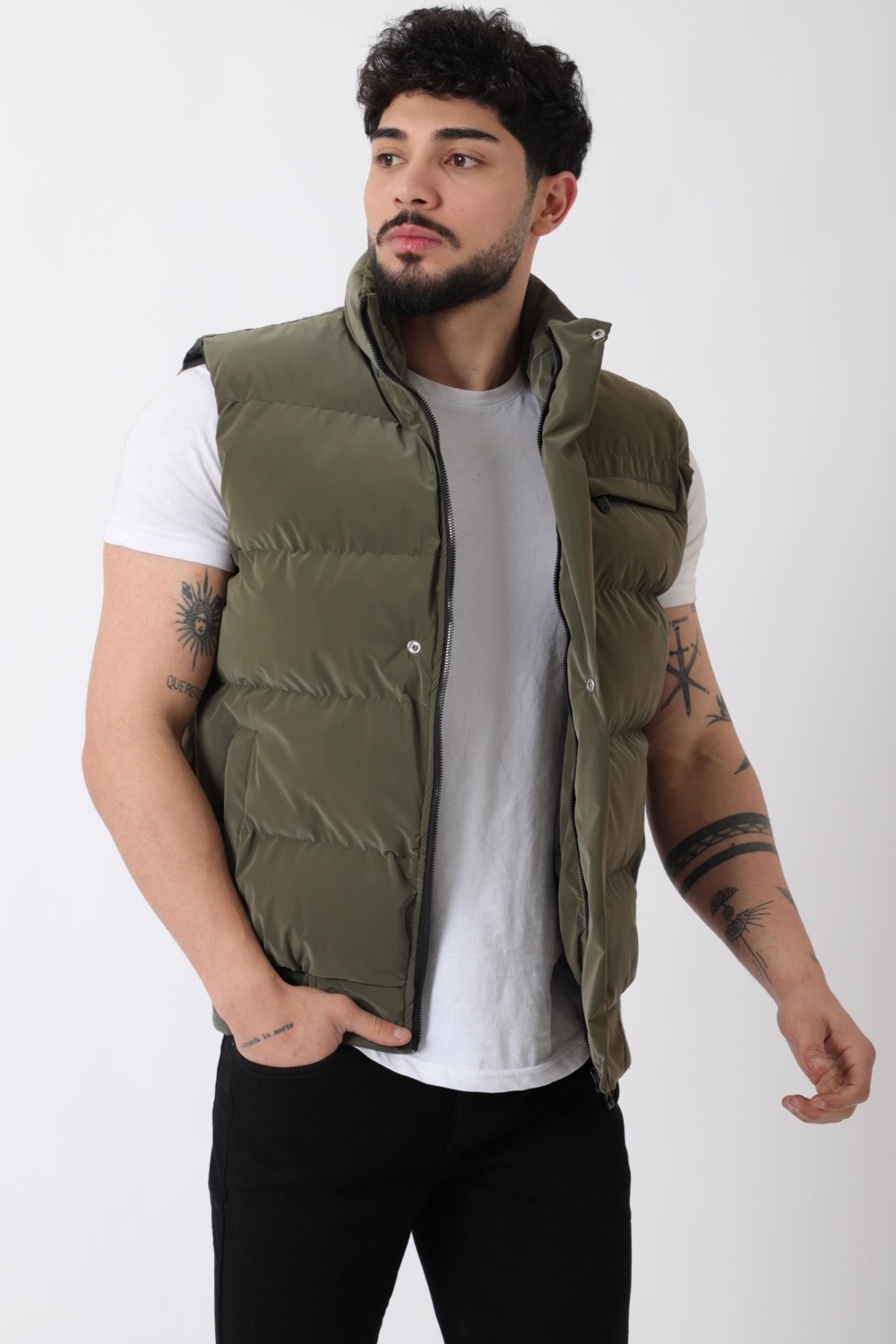 Stil Kombin Göğüs Cepli Bel Lastili Nova Yelek Bl 1722_60323