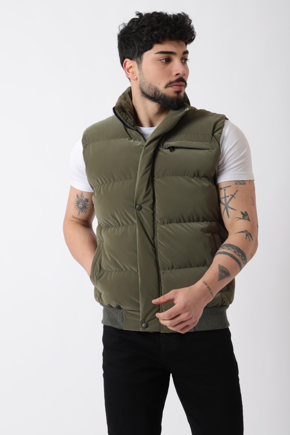 Stil Kombin Göğüs Cepli Bel Lastili Nova Yelek Bl 1722_60323 görsel 2
