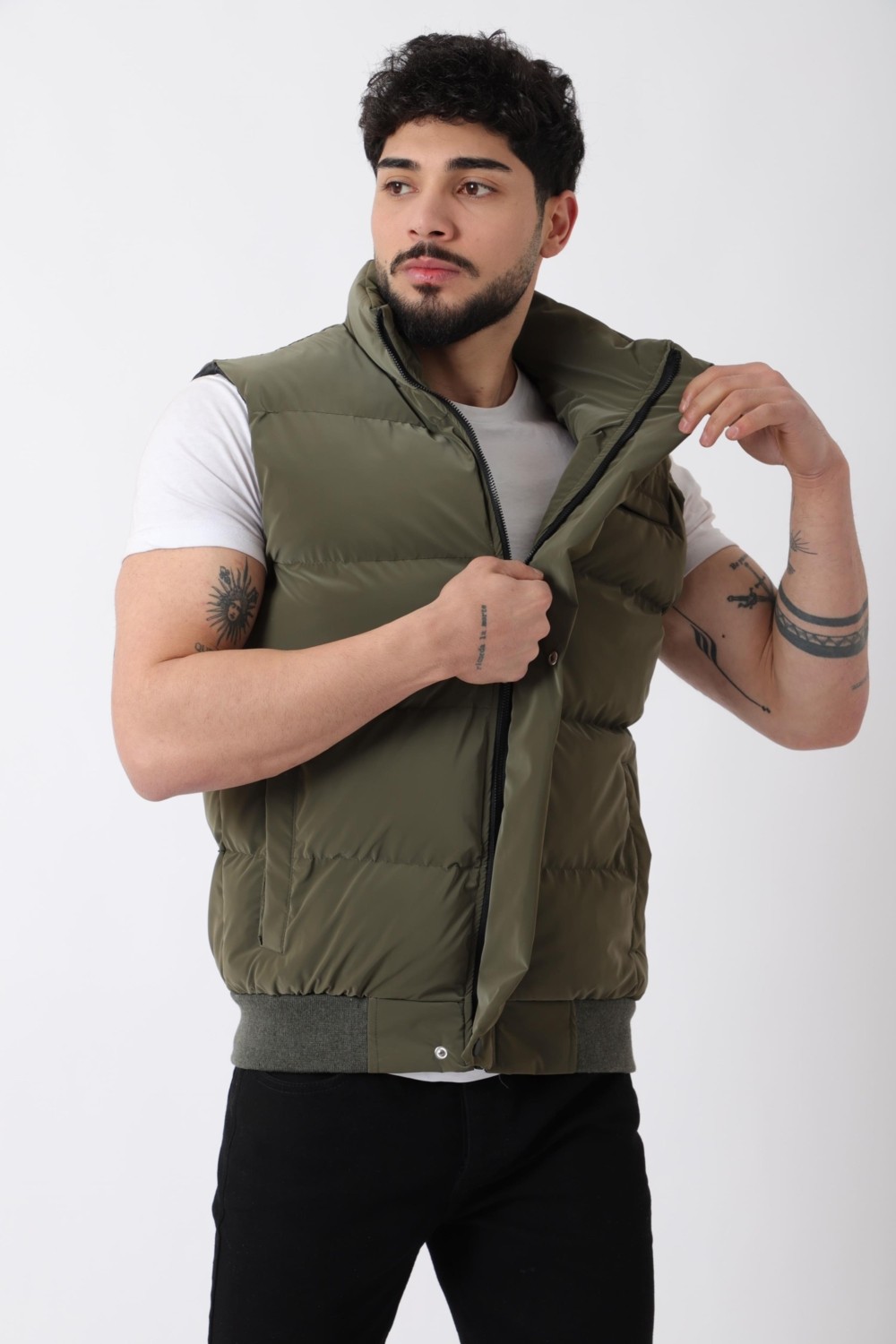 Stil Kombin Göğüs Cepli Bel Lastili Nova Yelek Bl 1722_60323 görsel 3