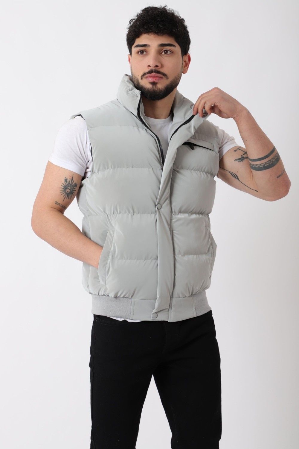 Stil Kombin Göğüs Cepli Bel Lastili Nova Yelek Bl 1722_60323 görsel 6