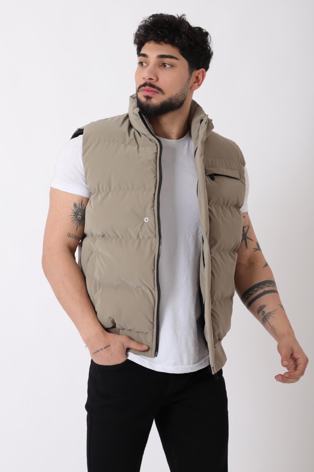 Stil Kombin Göğüs Cepli Bel Lastili Nova Yelek Bl 1722_60323