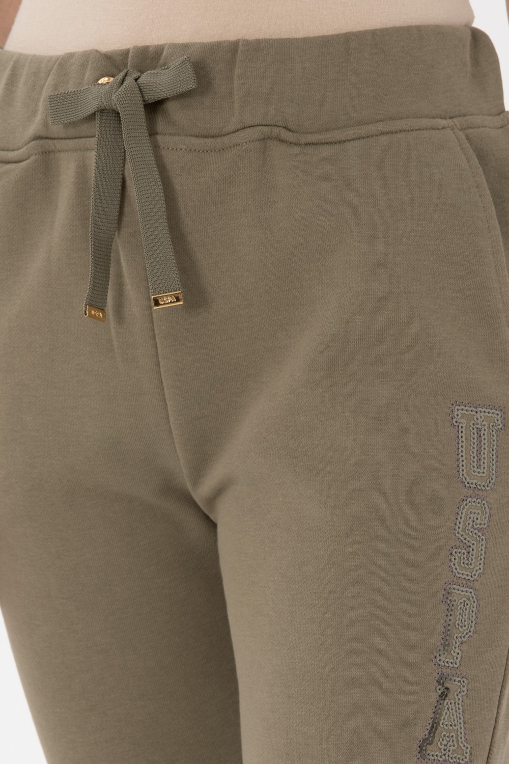 U.S. Polo Assn. Kadın Taş Eşofman Altı 50300885-VR049 görsel 5