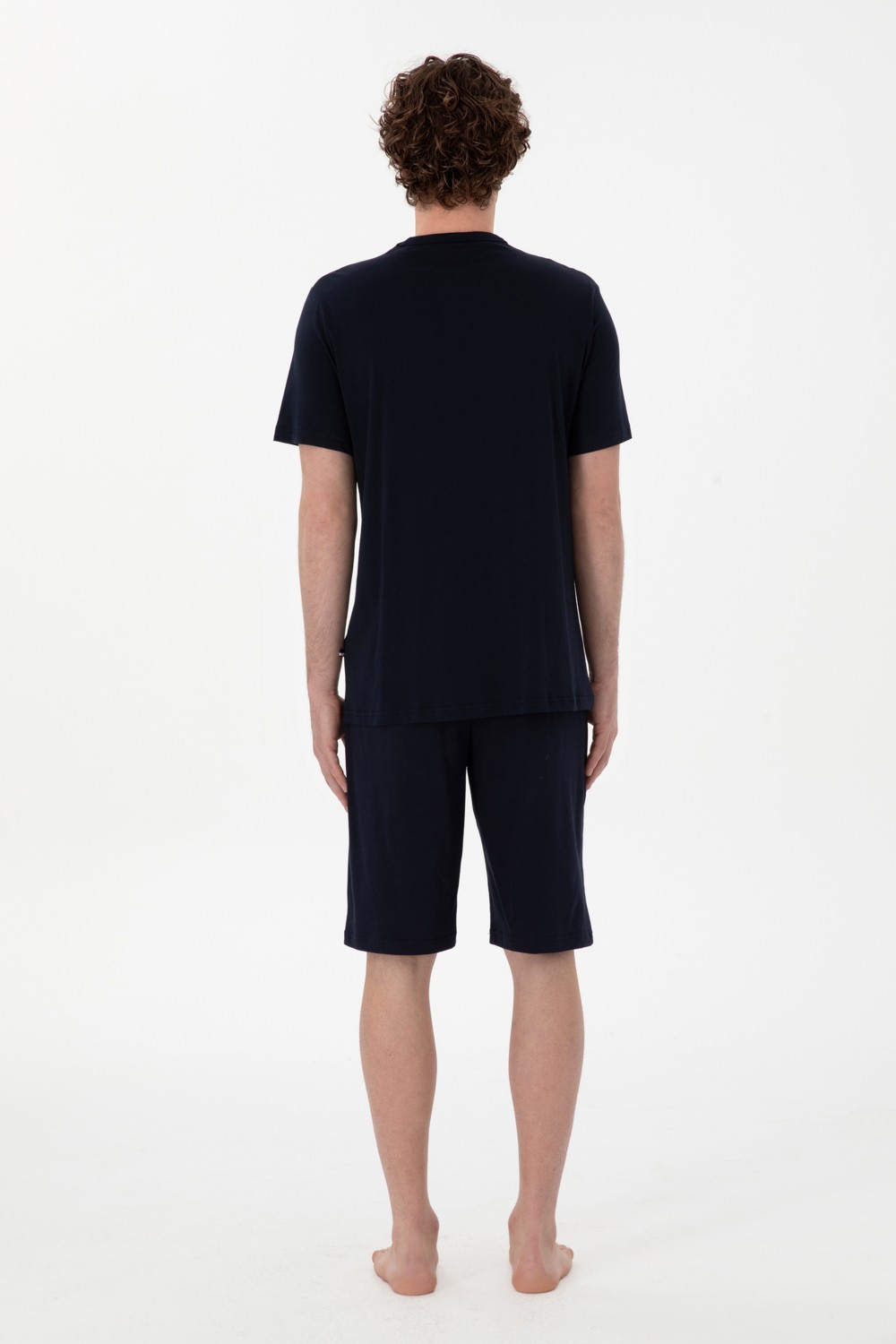 U.S. Polo Assn. Erkek 3'lü Pijama Takımı 50309804-VR033 görsel 6