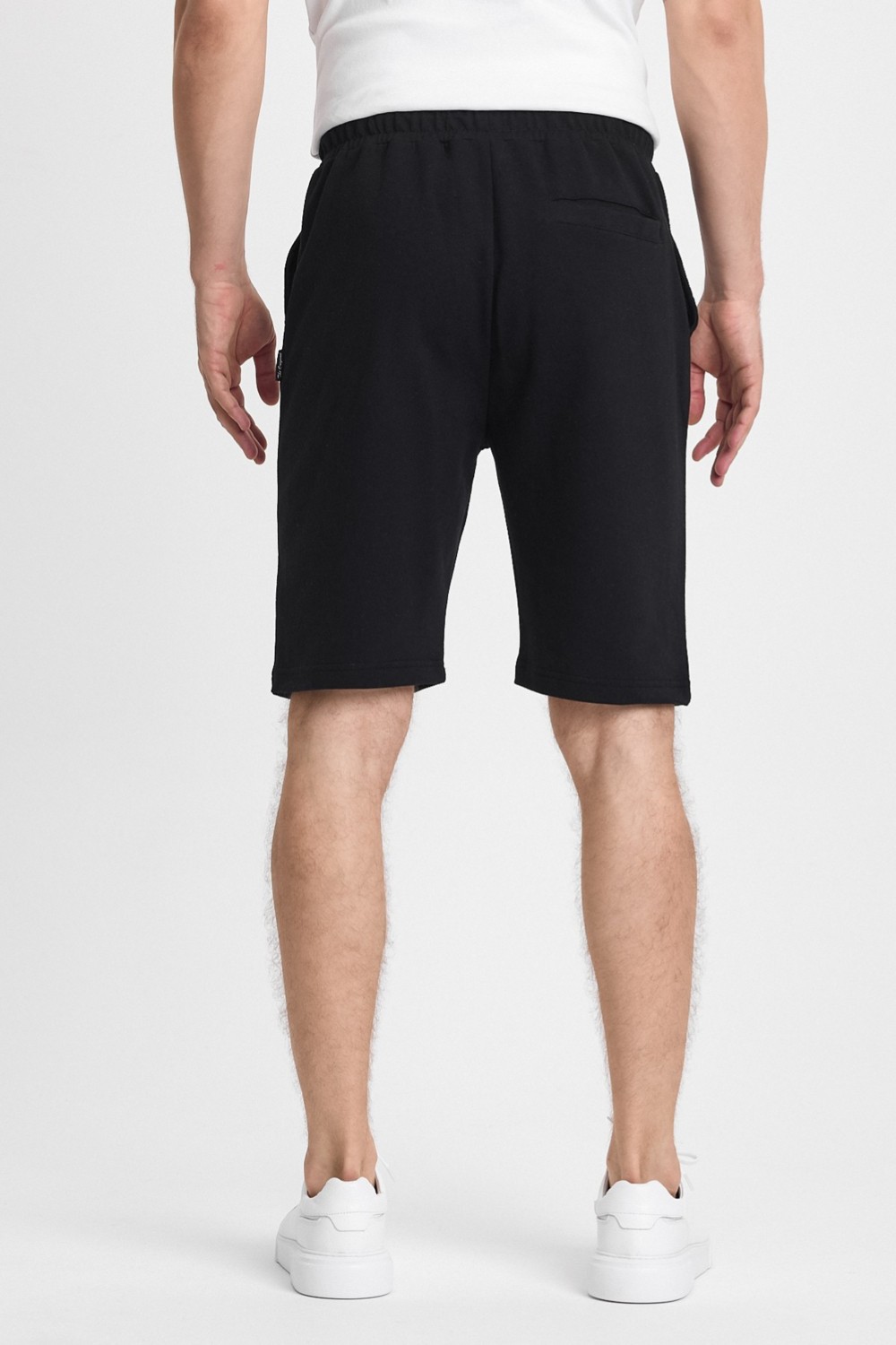 Mmetalic Erkek Siyah Regular Fit Şort & Bermuda görsel 4
