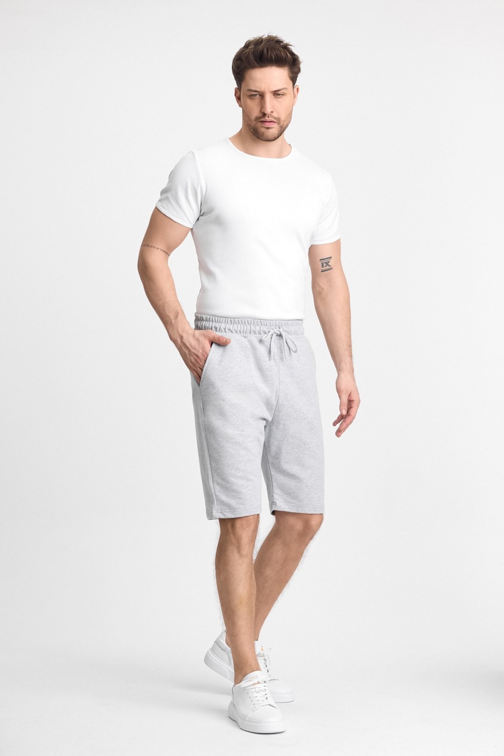 Mmetalic Erkek Siyah Regular Fit Şort & Bermuda