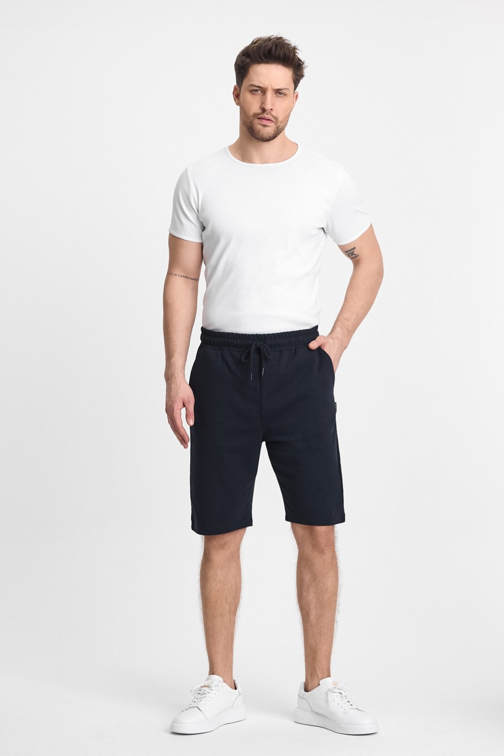 Mmetalic Erkek Siyah Regular Fit Şort & Bermuda görsel 6