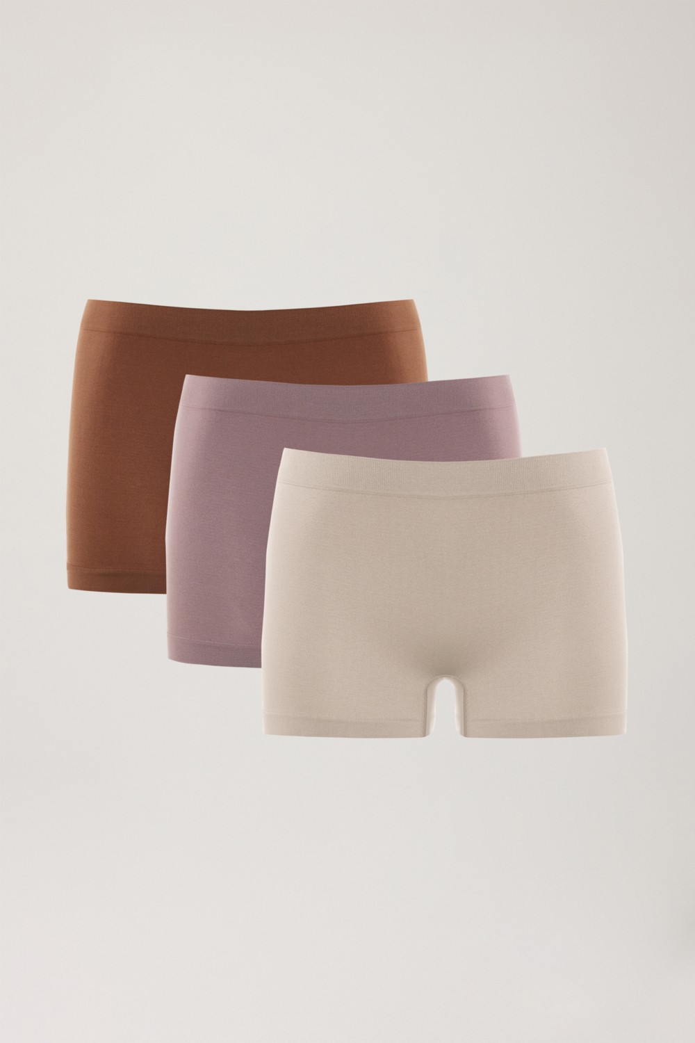 Los Ojos 3 Adet Seamless Boxer Külot 3xboyshort