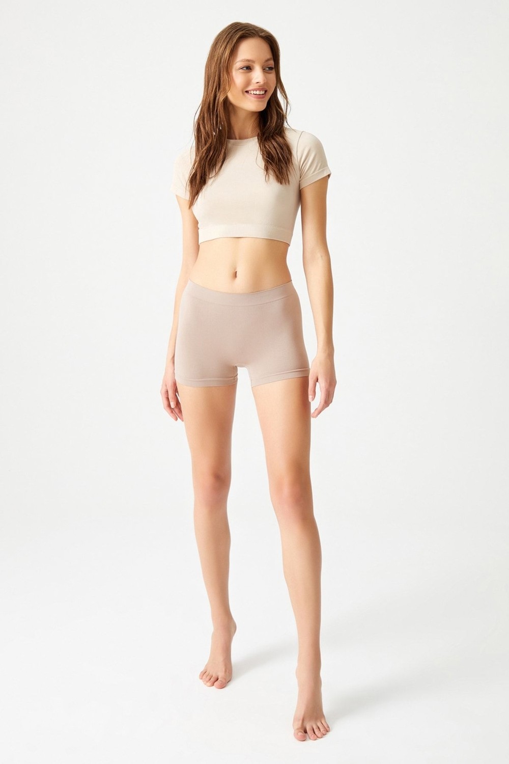 Los Ojos 3 Adet Seamless Boxer Külot 3xboyshort görsel 6