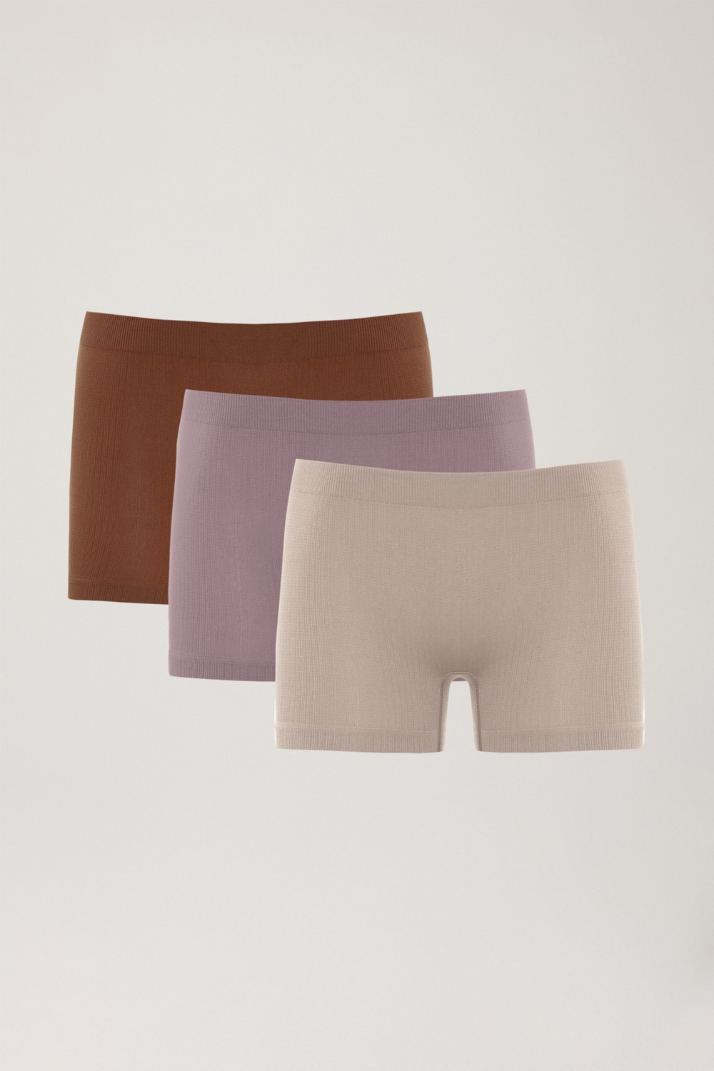 Los Ojos 3 Adet Seamless Boxer Külot 3xboyshort görsel 8