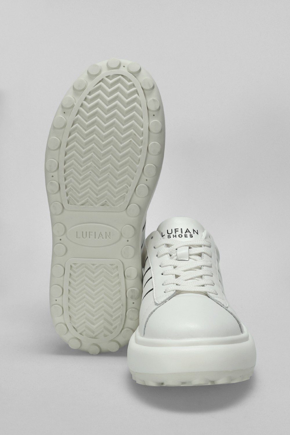 Lufian Harold Erkek Sneaker Ayakkabı Beyaz görsel 5