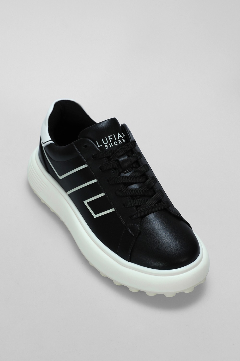 Lufian Harold Erkek Sneaker Ayakkabı Siyah görsel 2