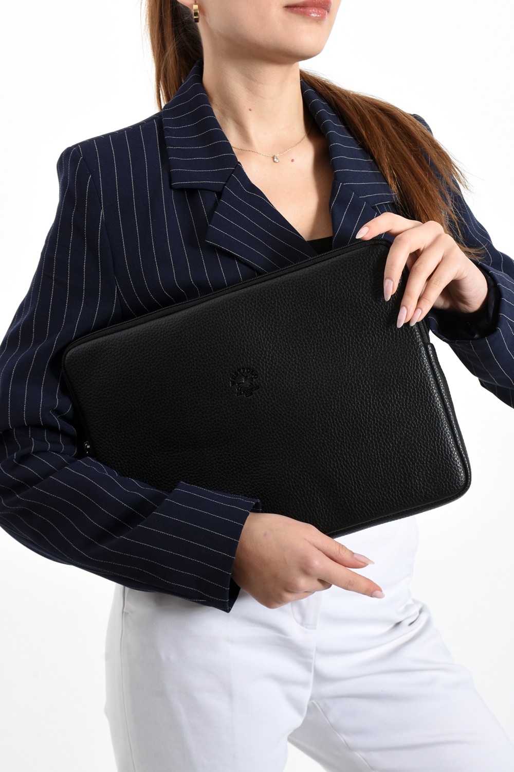 West Polo Westpolo Vegan Deri Unisex Laptop, Evrak Çantası - Taba görsel 5