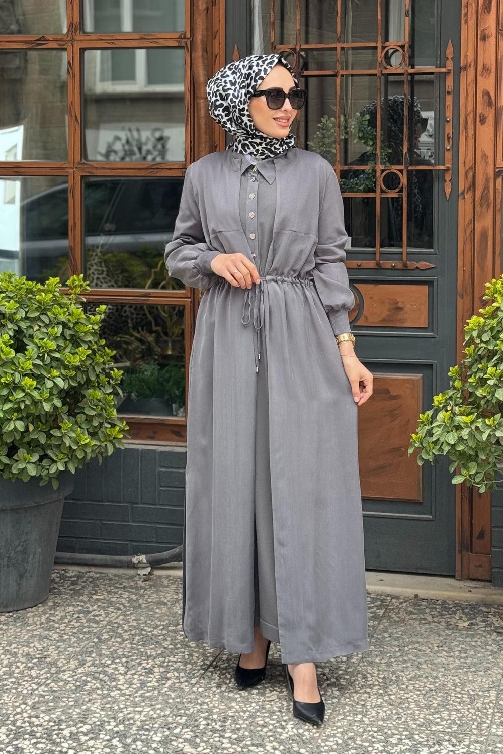 Miss Dalida Ceket T25Y-8002 Gri